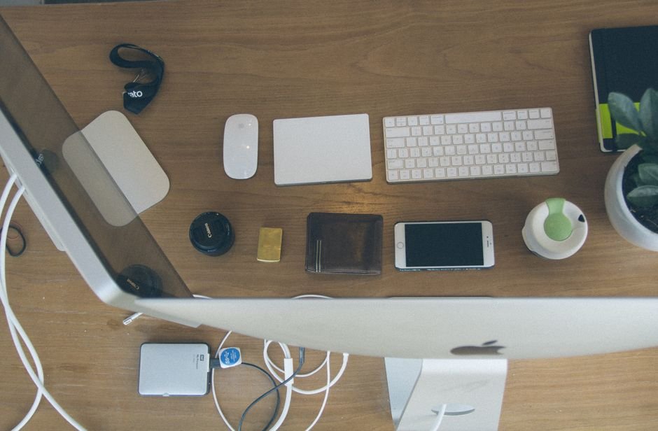 Organized desk setup to keep workflows running smoothly