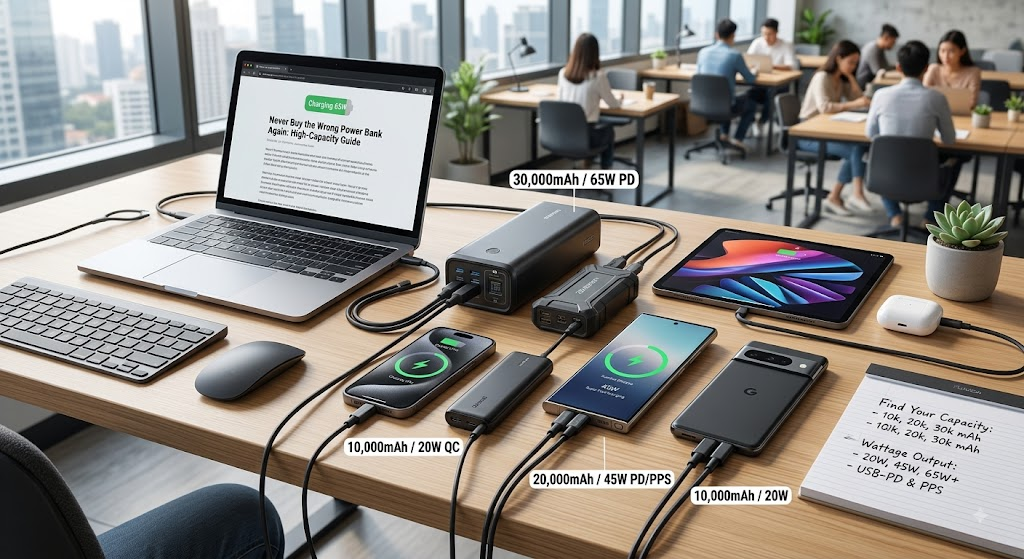 Never Buy the Wrong Power Bank Again: The Ultimate High-Capacity Buyer’s Guide