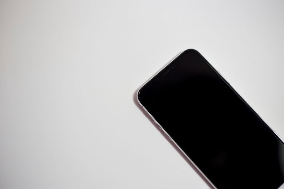 Empty film set representing a phone-free, focused workspace