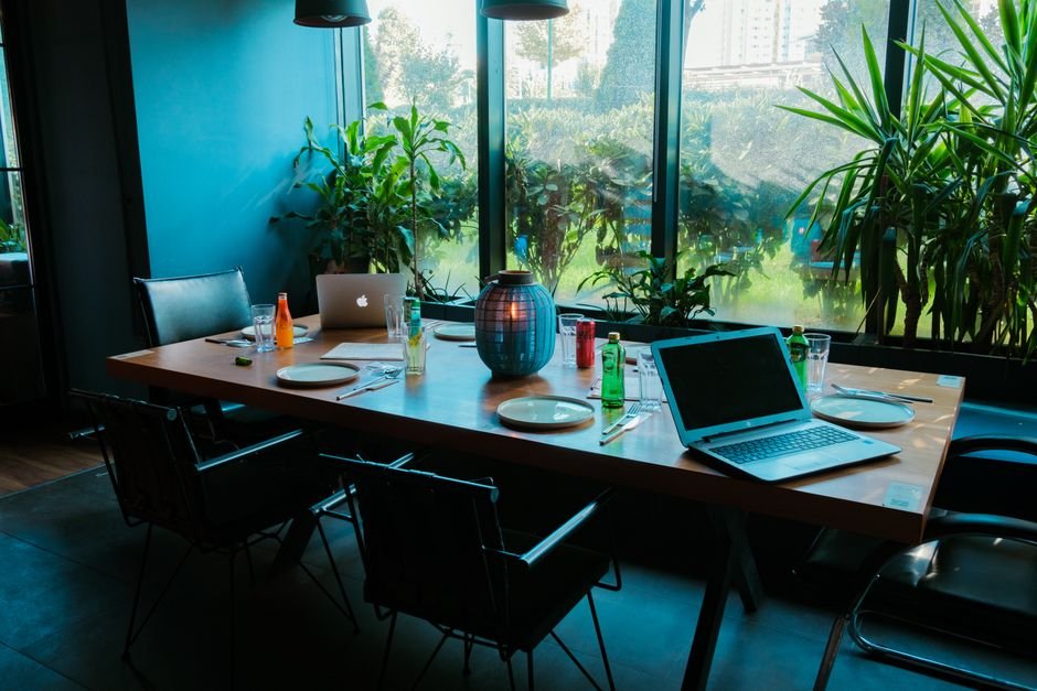 Windows laptop on a desk, useful when canceling a timed shutdown