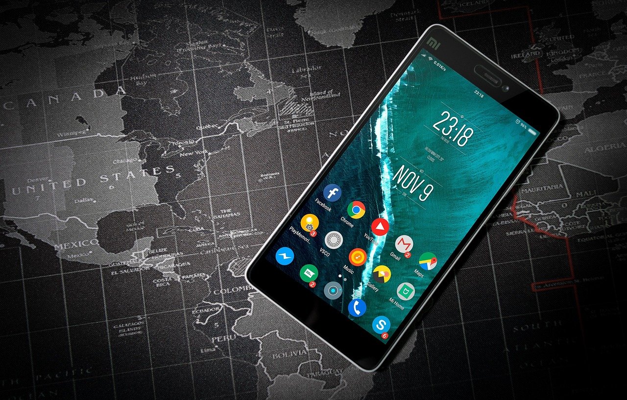 Glass mobile phone concept