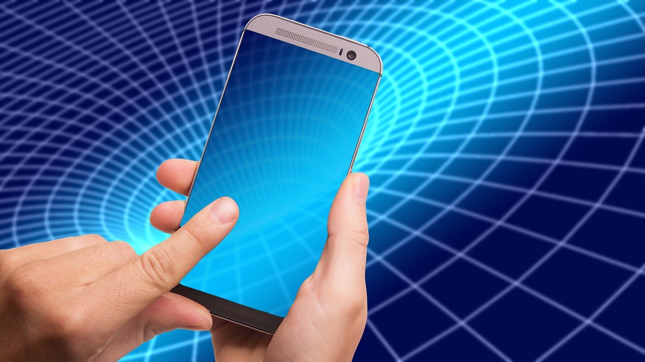 Curved display technology smartphone